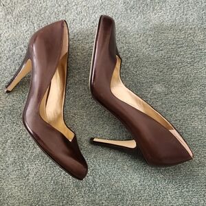 Nine West Chestnut Brown High Heels